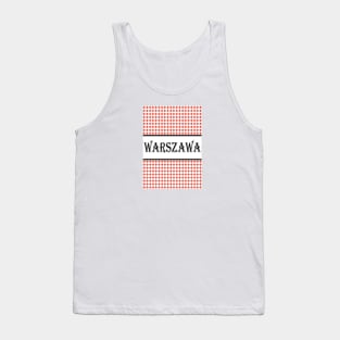 WARSZAWA POLAND Tank Top